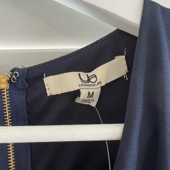 Ya Los Angeles navy and gold dress - Picture 4 of 4